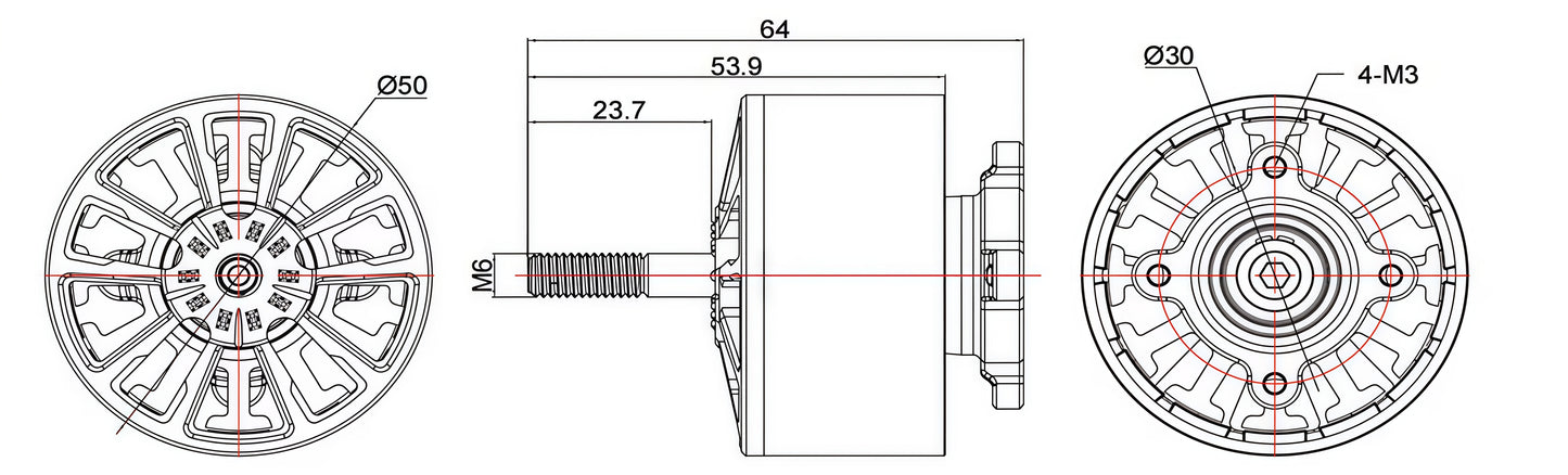 4320-350KV Drone Motor