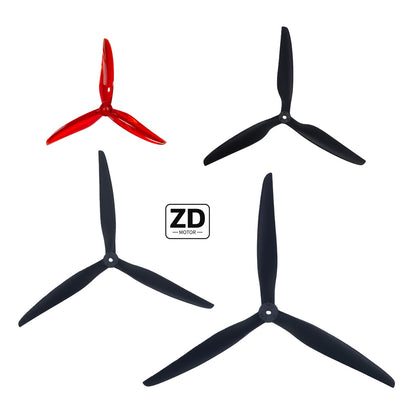 Nylon FPV Drone Propeller , 5"/7"/8"/10"/13"/15",High toughness, high temperature resistance