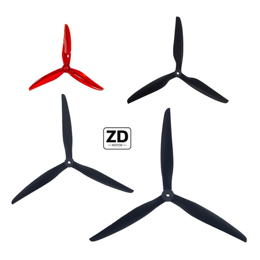 Nylon FPV Drone Propeller , 5"/7"/8"/10"/13"/15",High toughness, high temperature resistance