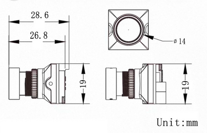 FPV Drone C02 Entry-Level Night Vision Camera