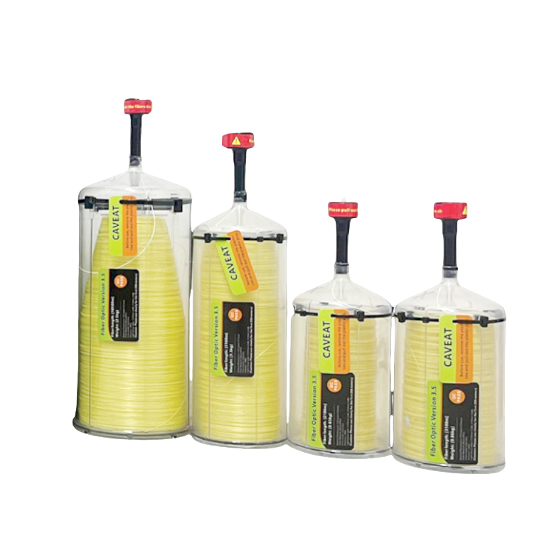 Kevlar fiber optic video transmission system for FPV drones: 2km/3km/5km/10km, fiber diameter: 0.4mm