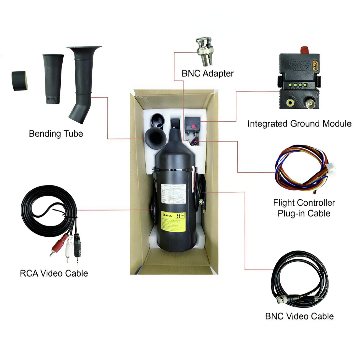 15km FPV Fiber Optic